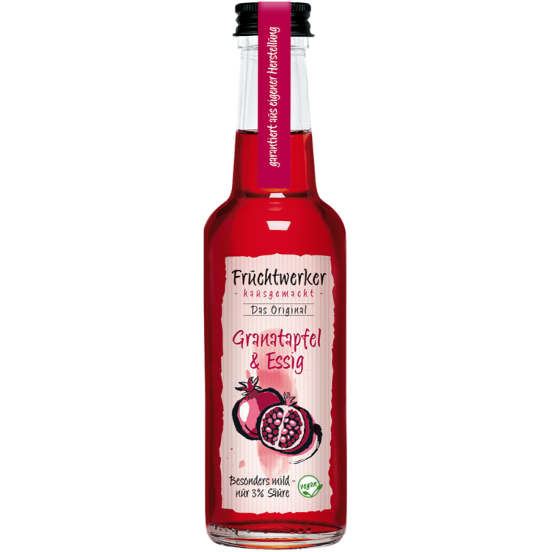 Fruchtwerker Granatapfel & Essig 250ml