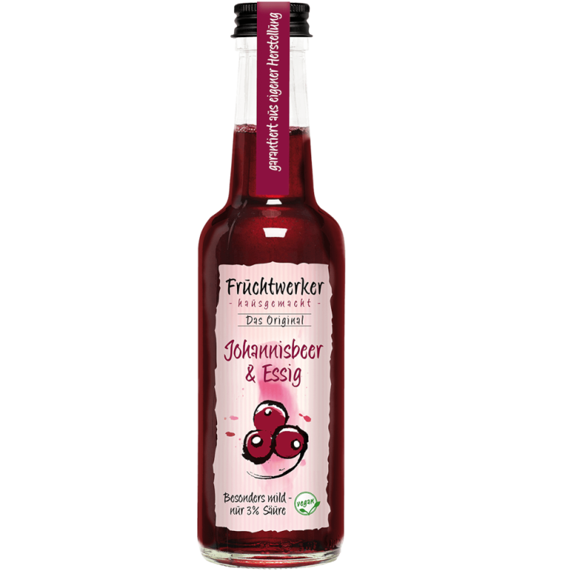 Fruchtwerker Johannisbeer & Essig 250ml