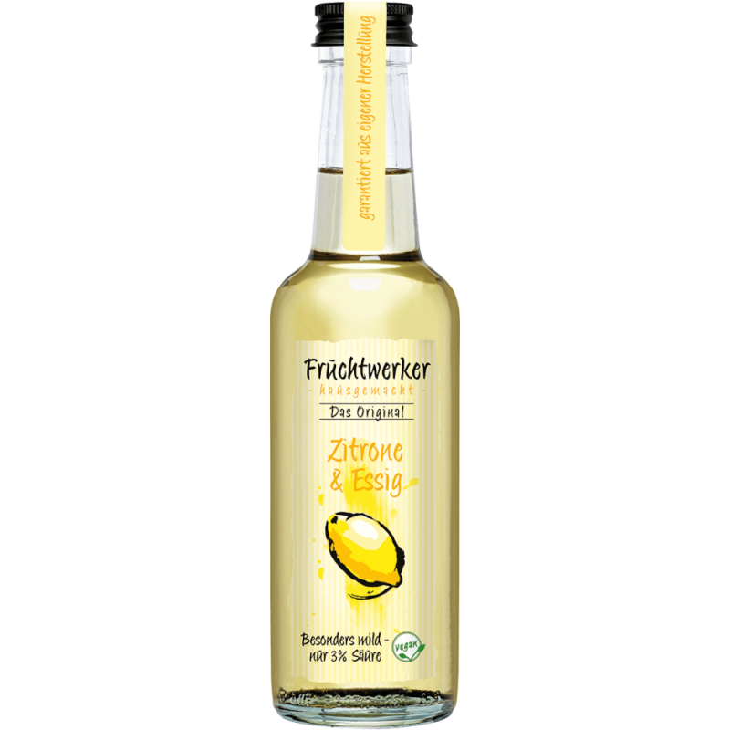 Fruchtwerker Zitrone & Essig 250ml