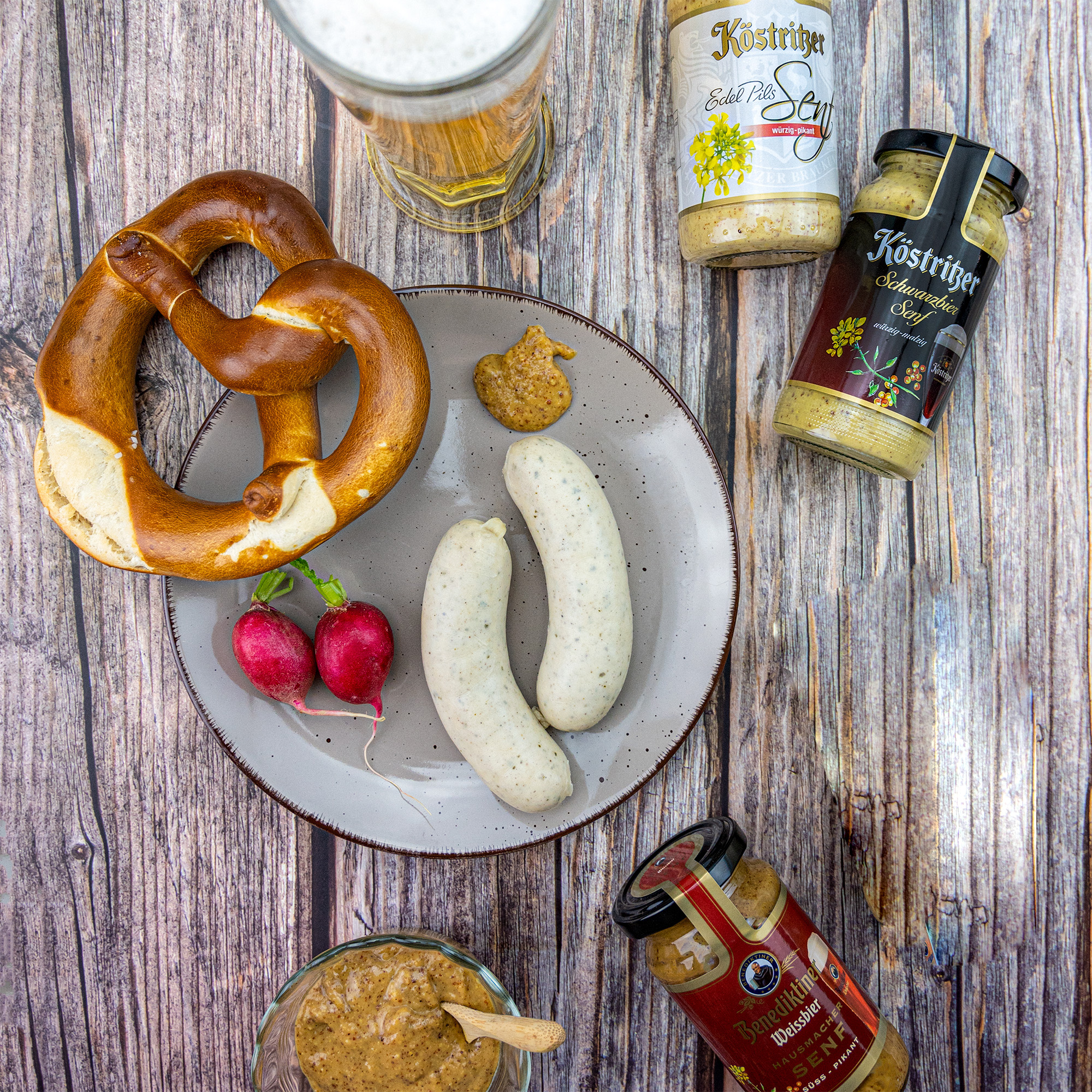 Altenburger Senf Geschenkbox Bier Kiste 3x200ml – Bild 6