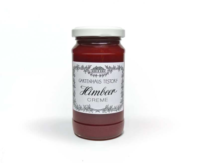 Gartenhaus Testorf Himbeere-Creme Fruchtaufstrich