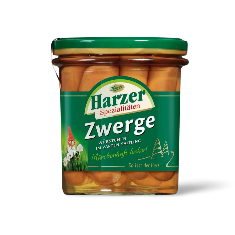 HARZER Zwerge, Würstchen im zarten Saitling 375g – Bild 2