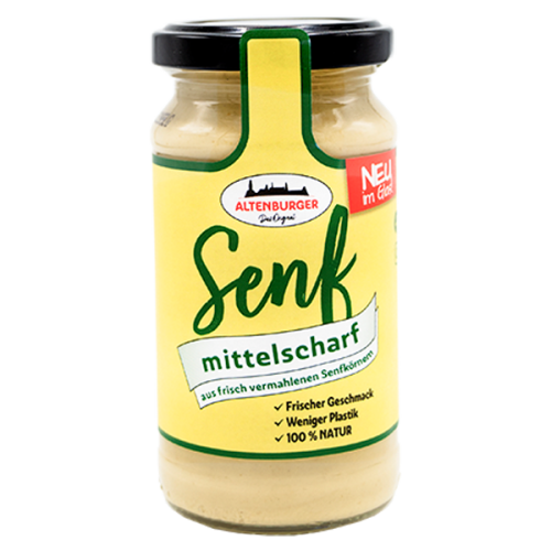 Altenburger Senf Mittelscharfer Senf 200ml