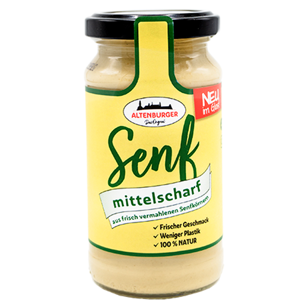 Altenburger Senf Mittelscharfer Senf 200ml