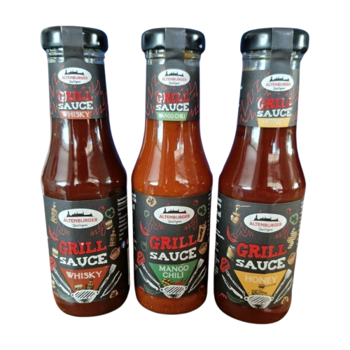 Altenburger Senf – Grill Saucen Set 3x320ml