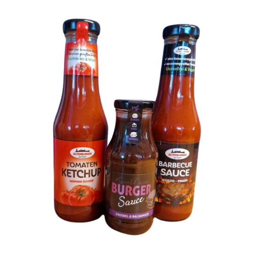 Altenburger Senf – 3er Saucen Set  2x450ml 1x250ml