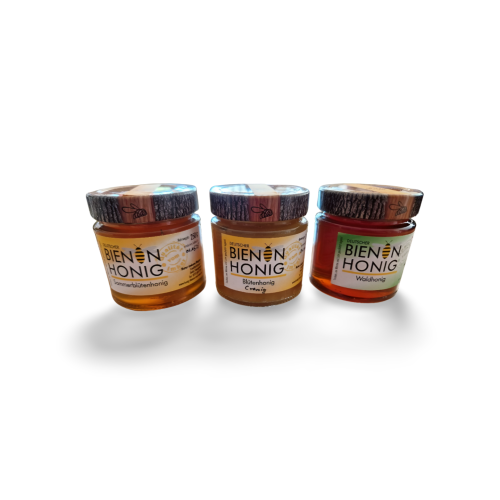 Echter Deutscher Imkerhonig 3er Probier Set (3x250gr)