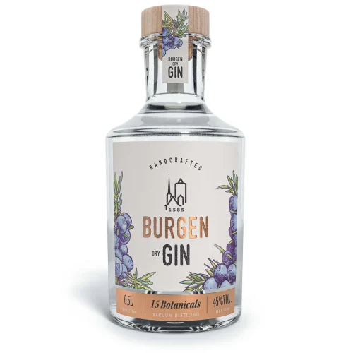 Schlitzer Destillerie - Burgen Bio Dry Gin 500ml