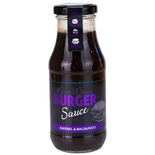 Altenburger Senf - Burger Sauce Zwiebel & Balsamico