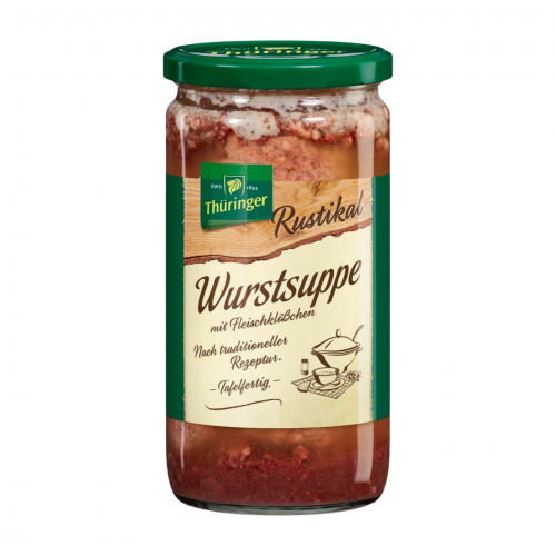 EWU THÜRINGER Rustikal Wurstsuppe mit Fleischklößen 700g