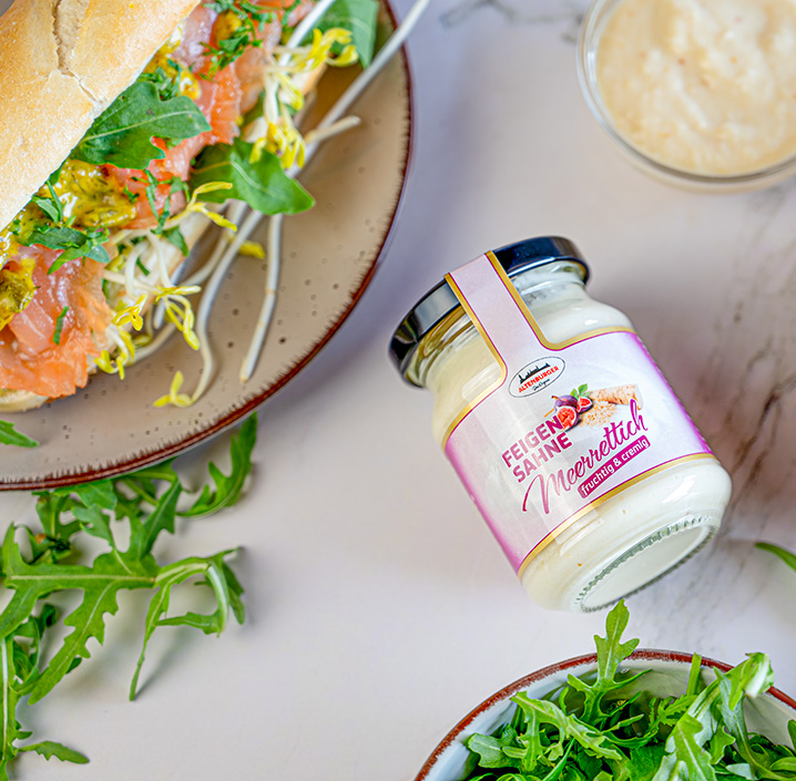 Altenburger Senf Feigen-Sahne-Meerrettich 140g – Bild 2