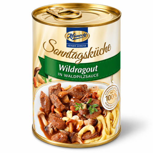 KEUNECKE Wildragout in Waldpilzsauce 400ml